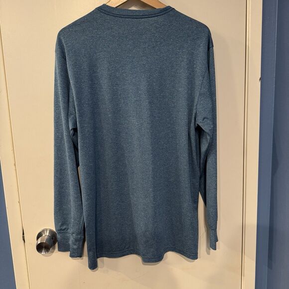 Rip Curl Men’s Long Sleeve UPF50 Relaxed Fit Rash Guard Shirt XL Blue - Picture 2 of 7